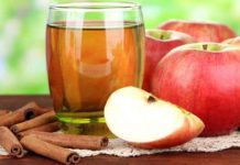 Prefer to shed pounds? A chance to exchange signal of apple-cinnamon water